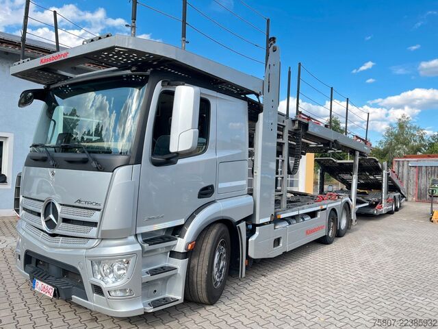 Autotransporter LKW MERCEDES-BENZ Actros 2446 Kässbohrer Metago Pro Intago TT