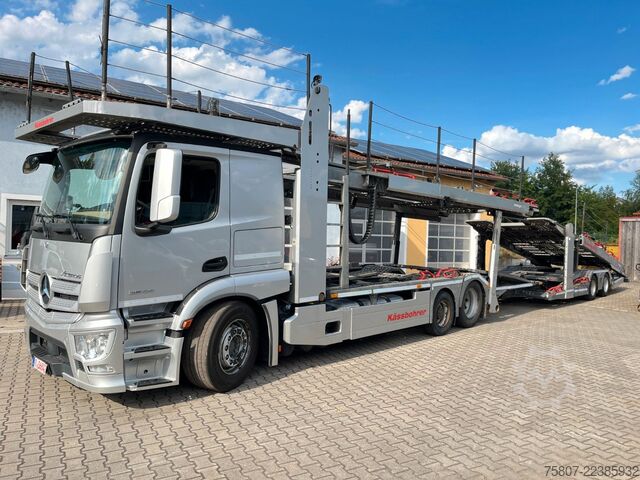 Autotransporter LKW MERCEDES-BENZ Actros 2446 Kässbohrer Metago Pro Intago TT
