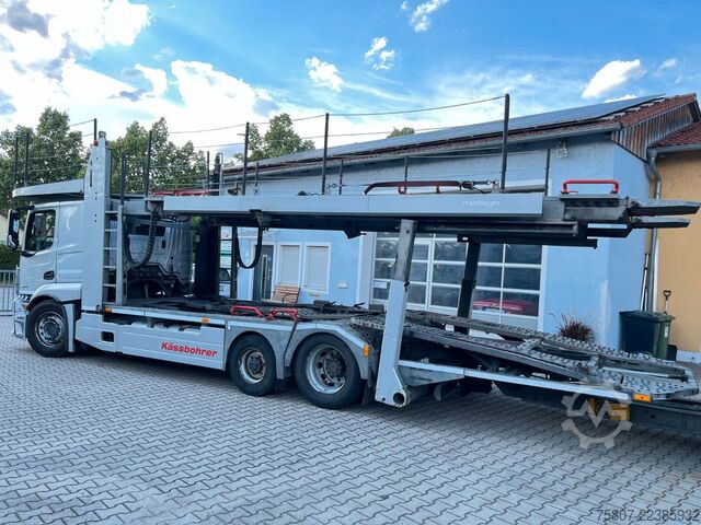 Autotransporter LKW MERCEDES-BENZ Actros 2446 Kässbohrer Metago Pro Intago TT