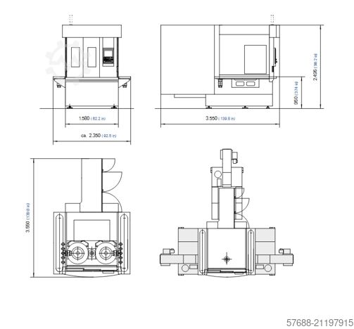 Vertikaldrehmaschine EMAG VTC 100-4