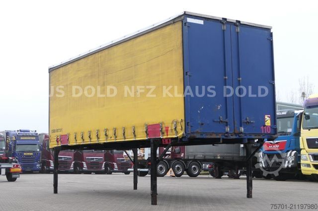 Anhänger-Wechselpritsche KRONE WP 7.3 LS5-CS Pritsche Plane BDF Bordwände