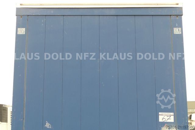 Anhänger-Wechselpritsche KRONE WP 7.3 LS5-CS Pritsche Plane BDF Bordwände