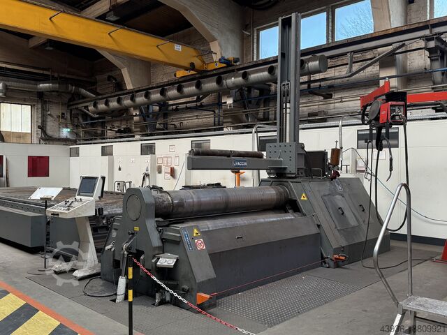 Rundbiegemaschine 2500 x 28 mm Faccin 4HEL2539