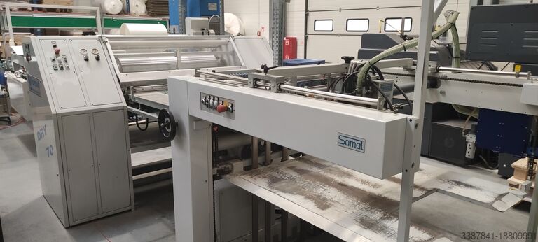 Lamination installation PAPERPLAST PAPERPLAST DRY 70 - 102, Samal 102X114;