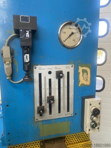 Single-column hydraulic press, production press, workshop press, hydro press, C-frame press SCHÖN TES/C