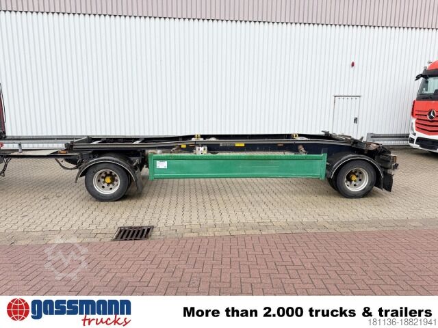 Roll off trailer Hüffermann HSA 18.70 Schlittenabroller
