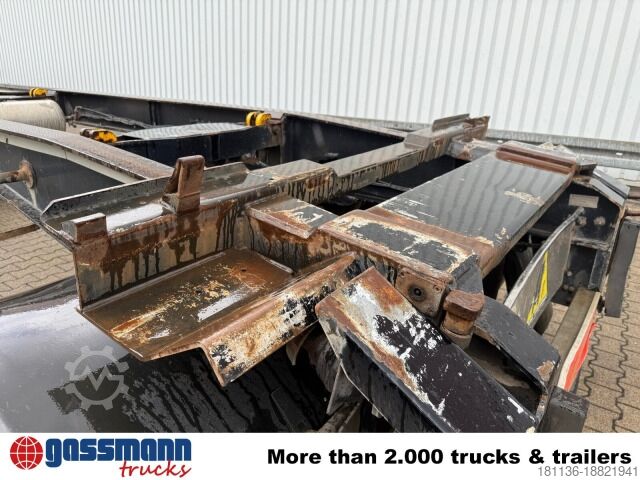 Roll off trailer Hüffermann HSA 18.70 Schlittenabroller