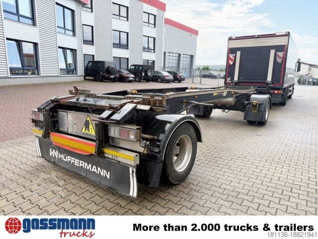 Roll off trailer Hüffermann HSA 18.70 Schlittenabroller