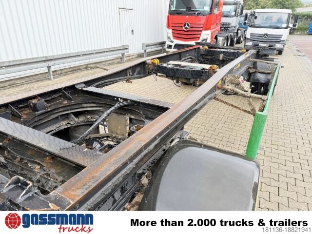 Roll off trailer Hüffermann HSA 18.70 Schlittenabroller