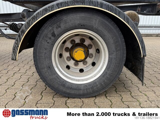 Roll off trailer Hüffermann HSA 18.70 Schlittenabroller
