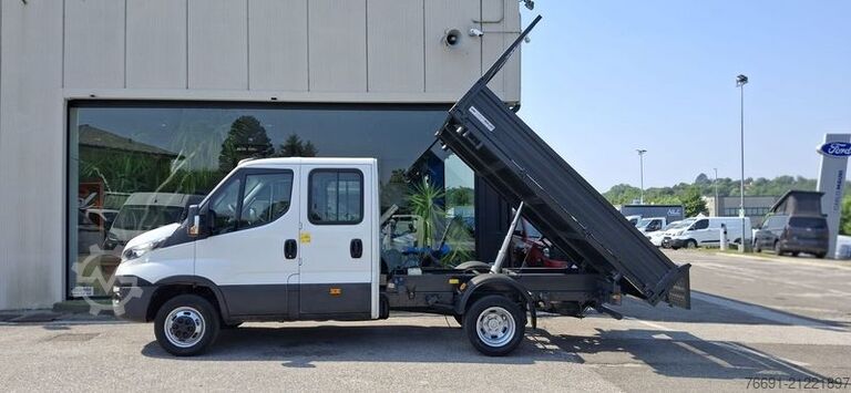 Transporter mit Kipper Iveco Daily 35C12 - 7 posti - Ribaltabile