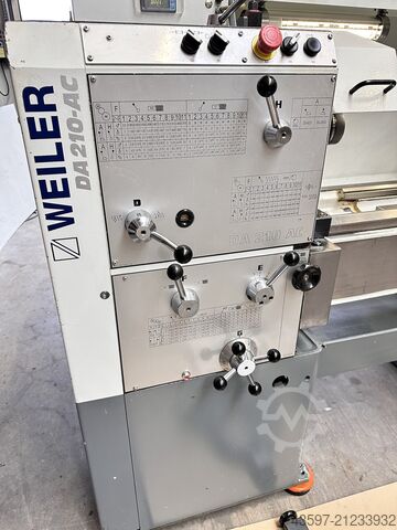 Leit-/Zugspindeldrehmaschine Weiler DA 210 AC