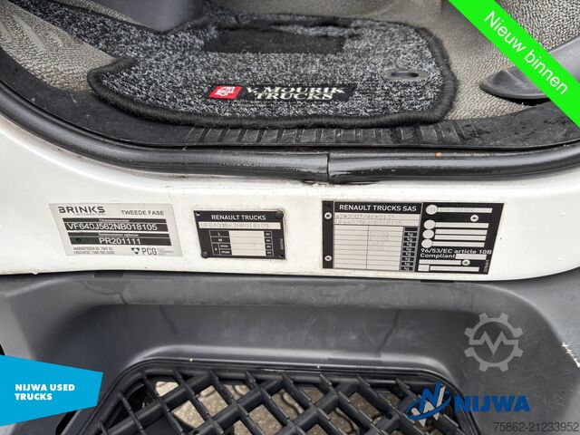 Koffer Renault D 240 4x2 ACC + Laadklep