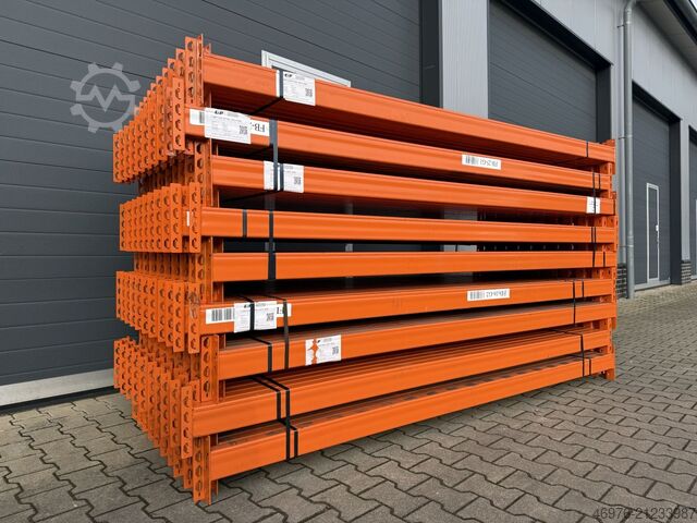 Hochregallager Palettenregaltraverse Stow Pal Rack NS / K: 100x50mm lichte Weite: 2.700 mm