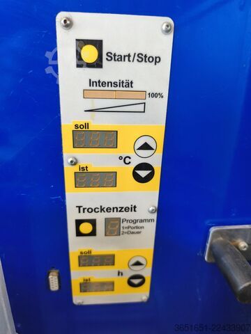 Granulate dryer Helios Heliomat