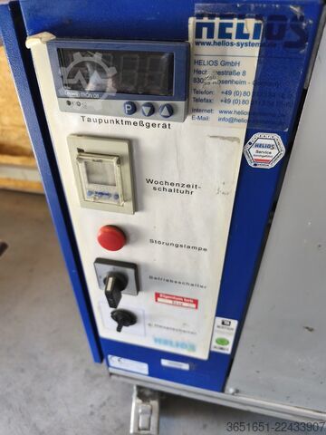Granulate dryer Helios Heliomat