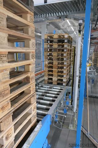 Palletizing system with KUKA robots KUKA Automatische Palettieranlage