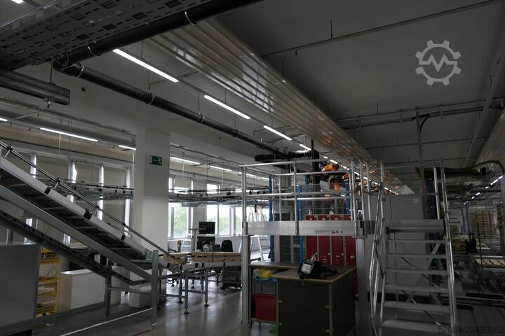 Palletizing system with KUKA robots KUKA Automatische Palettieranlage
