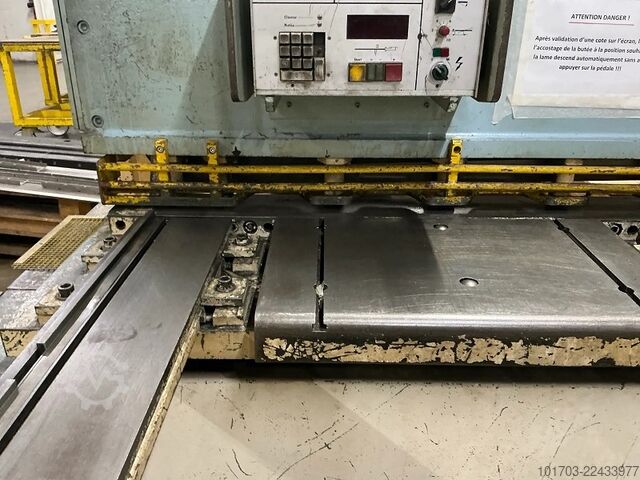 Hydraulic Shear SAGITA BEYELER 3100 x 4
