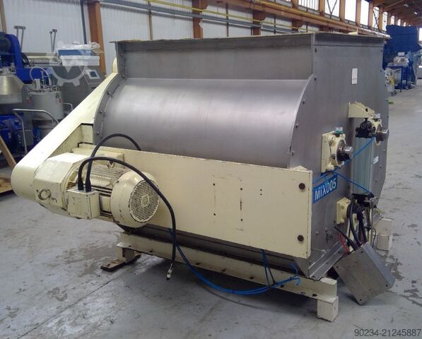 1,000 Litre Tatham Stainless Steel Twin Shaft Paddle Mixer TATHAM 1,000 Litre