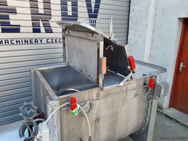 550 Liter Winkworth Edelstahl-Ribbonmischer WINKWORTH 550 LITRE