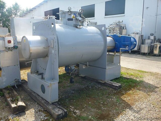 1700 Liter Kates ATEX Kohlenstoffstahl-Paddelmischer, doppelwandig (mit Mantel) KATES 1,700 LITRE