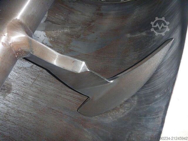 1700 Liter Kates ATEX Kohlenstoffstahl-Paddelmischer, doppelwandig (mit Mantel) KATES 1,700 LITRE