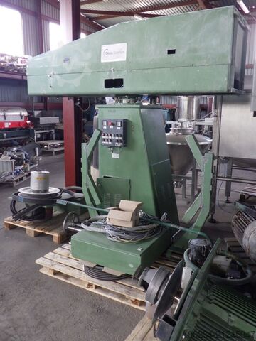 45 kW Dissolver von Drais, Modell RN 3-45 AS VAC, für Vakuumbetrieb mit 2000 L Mischbehälter DRAIS RN 3-45 AS VAC