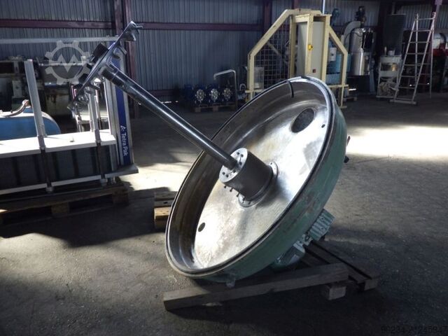 45 kW Dissolver von Drais, Modell RN 3-45 AS VAC, für Vakuumbetrieb mit 2000 L Mischbehälter DRAIS RN 3-45 AS VAC