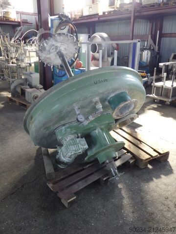 45 kW Dissolver von Drais, Modell RN 3-45 AS VAC, für Vakuumbetrieb mit 2000 L Mischbehälter DRAIS RN 3-45 AS VAC