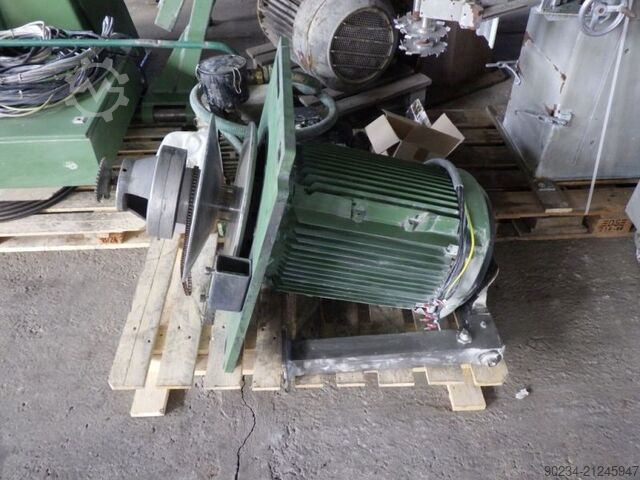 45 kW Dissolver von Drais, Modell RN 3-45 AS VAC, für Vakuumbetrieb mit 2000 L Mischbehälter DRAIS RN 3-45 AS VAC