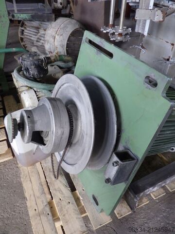 45 kW Dissolver von Drais, Modell RN 3-45 AS VAC, für Vakuumbetrieb mit 2000 L Mischbehälter DRAIS RN 3-45 AS VAC