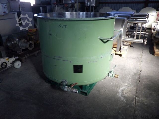 45 kW Dissolver von Drais, Modell RN 3-45 AS VAC, für Vakuumbetrieb mit 2000 L Mischbehälter DRAIS RN 3-45 AS VAC