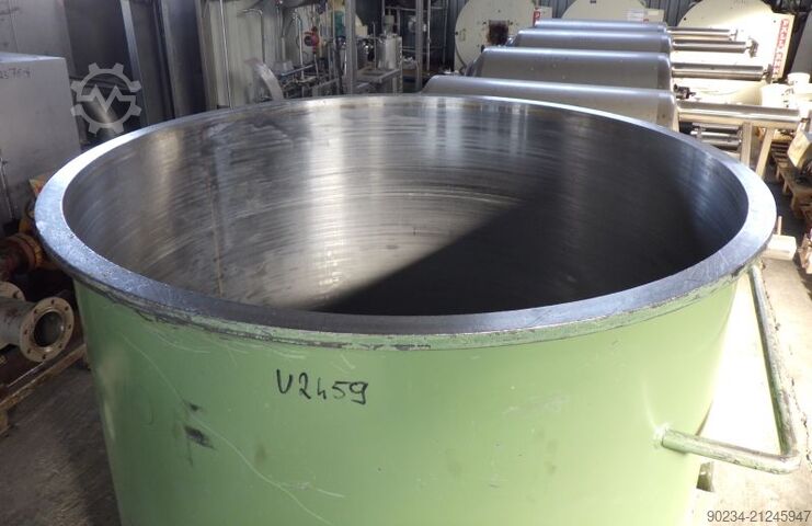 45 kW Dissolver von Drais, Modell RN 3-45 AS VAC, für Vakuumbetrieb mit 2000 L Mischbehälter DRAIS RN 3-45 AS VAC