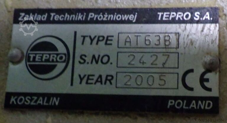 45 kW Dissolver von Drais, Modell RN 3-45 AS VAC, für Vakuumbetrieb mit 2000 L Mischbehälter DRAIS RN 3-45 AS VAC