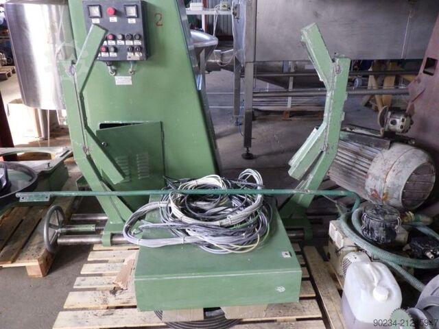 45 kW Dissolver von Drais, Modell RN 3-45 AS VAC, für Vakuumbetrieb mit 2000 L Mischbehälter DRAIS RN 3-45 AS VAC