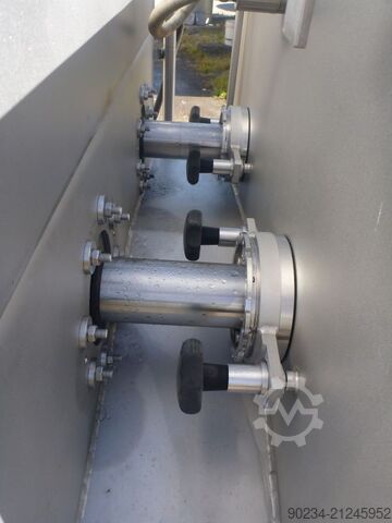 Alco Food Doppelwellen-Paddelmischer aus Edelstahl, Gesamtvolumen 330 Liter. ALCO FOOD MACHINES AMP 300-S