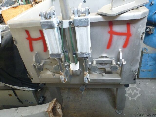 Alco Food Doppelwellen-Paddelmischer aus Edelstahl, Gesamtvolumen 330 Liter. ALCO FOOD MACHINES AMP 300-S