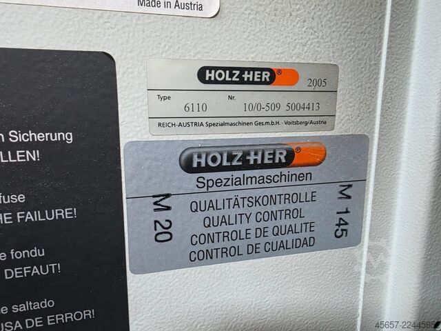 Abstechautomat HOLZ-HER 6110 CUT 70