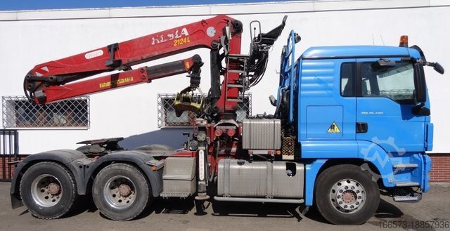 Logging truck MAN TGS 26.480 6x4 KESLA 2124