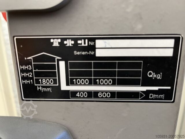 Medium Lift Order Picker Jungheinrich EKS110