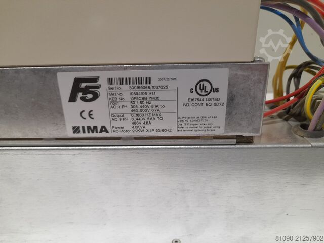 KEB Antrieb + Filter KEB 10.F5.CBB-YM00