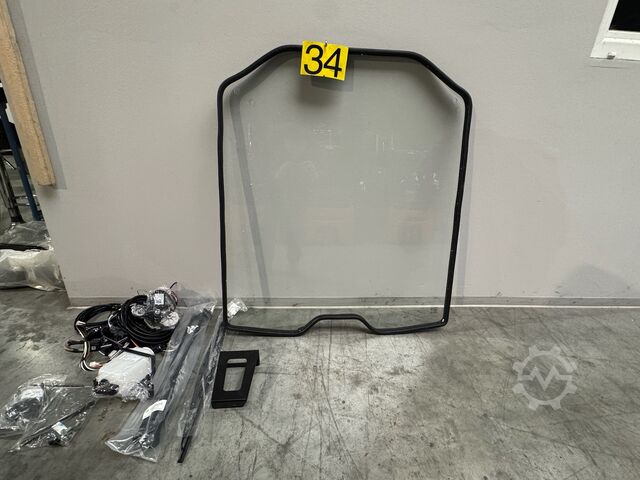 Frontscheibe + Scheibenwischer + Materia Linde 386 Windshield + Accessories [ID: 1034]