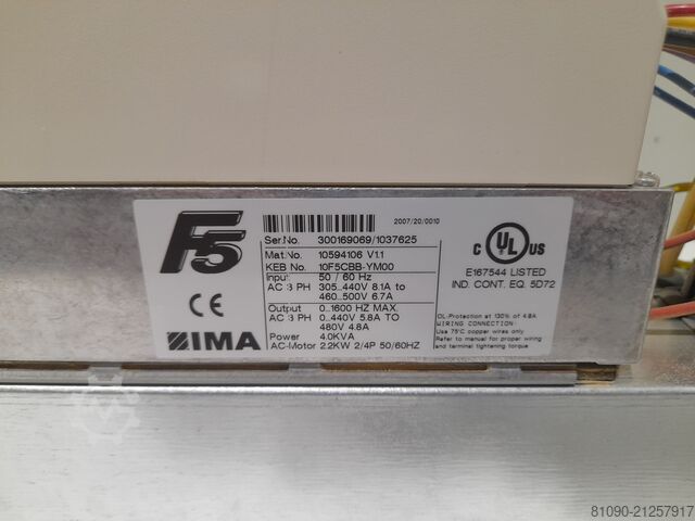 KEB Antrieb + Filter KEB 10.F5.CBB-YM00