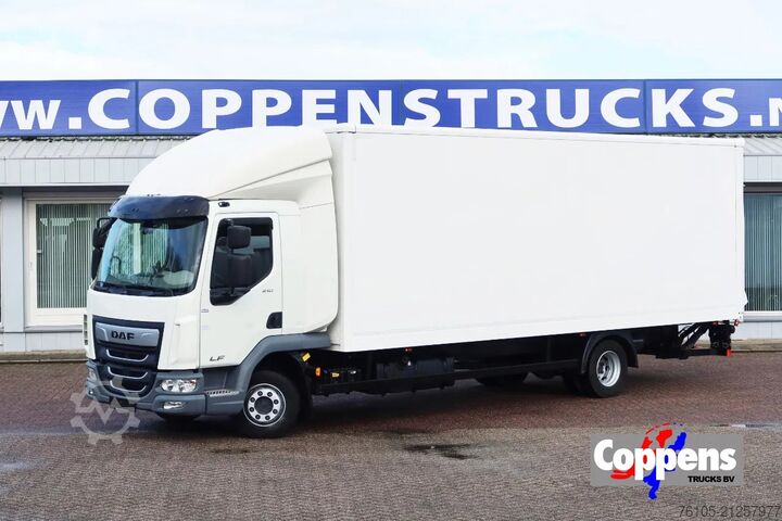 Koffer DAF LF 45 .210 Bak + Dhollandia 1500 Kg klep + slaa...