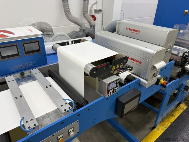 Label finishing and die-cutting machine LEMORAU MEBR+ 400