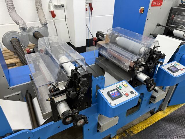 Label finishing and die-cutting machine LEMORAU MEBR+ 400
