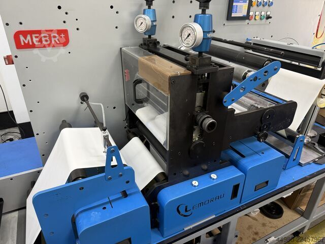 Label finishing and die-cutting machine LEMORAU MEBR+ 400