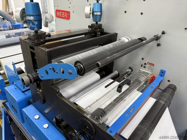 Label finishing and die-cutting machine LEMORAU MEBR+ 400