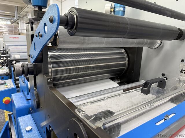 Label finishing and die-cutting machine LEMORAU MEBR+ 400